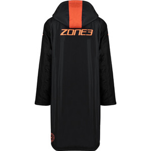 2024 Zone3 Recycelter Parka Zum Wechseln Robe CW23URPC - Black / Grey / Orange